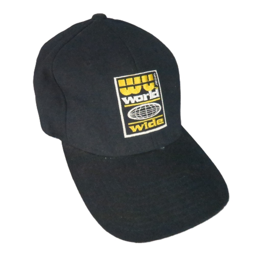 Wu Wear Wu Tang‎ Clan Flexfit Baseball Hat World Wide Yupoong Vintage Skate 90s